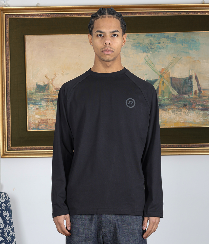 T-SHIRT LONG SLEEVE BLACK