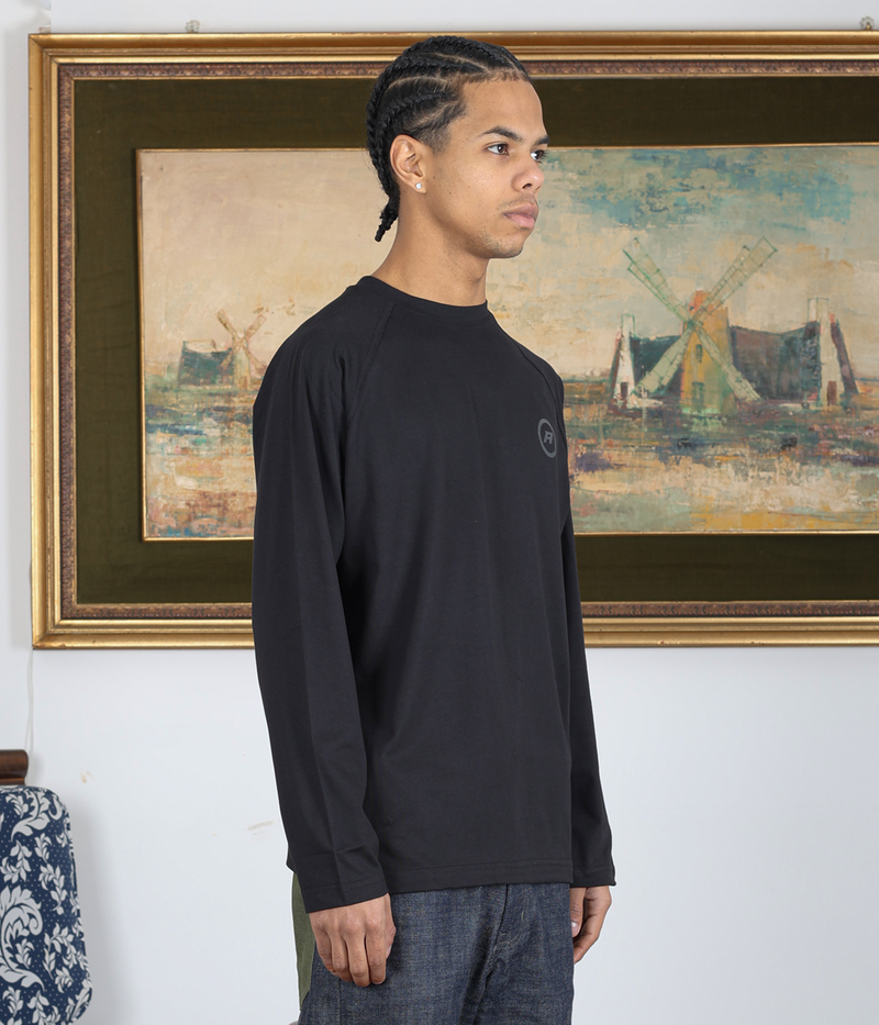 T-SHIRT LONG SLEEVE BLACK