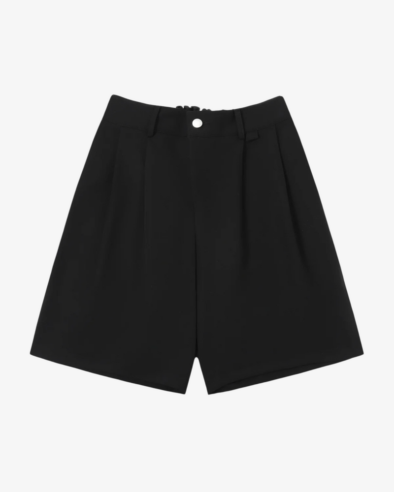 Pleated Short Black fronte — Another One SS26