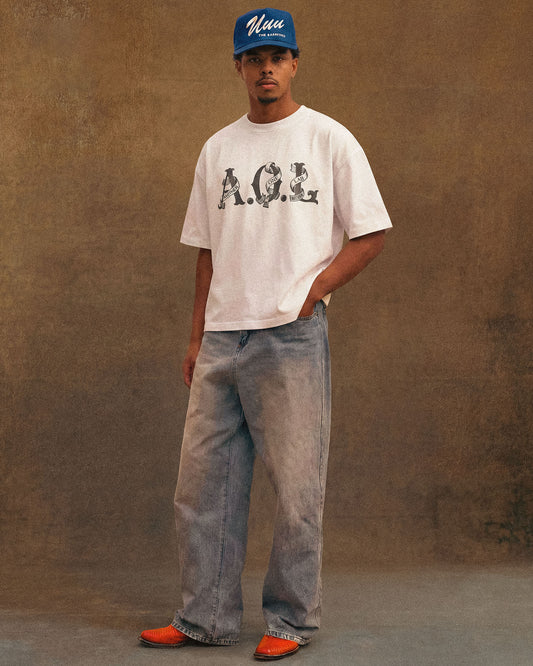 A.O.L. Graphic Tee indossata — Another One SS26