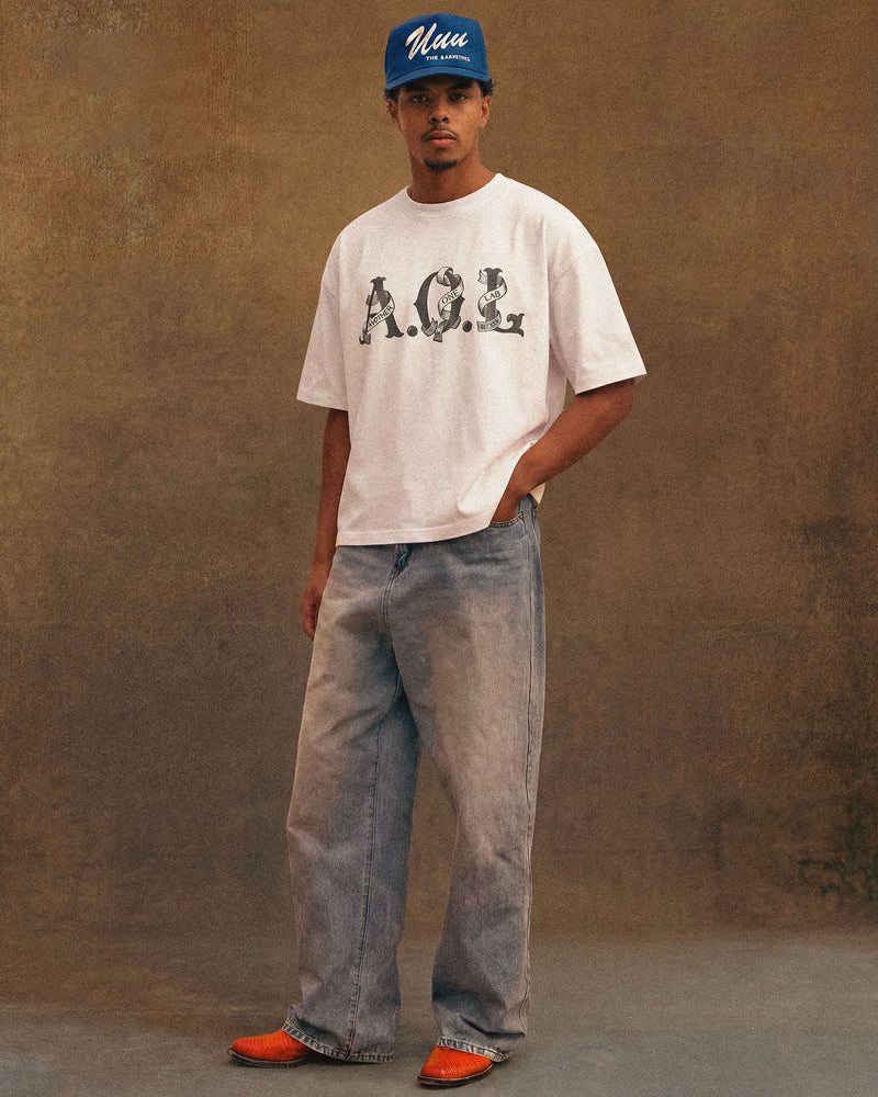 A.O.L. Graphic Tee indossata — Another One SS26
